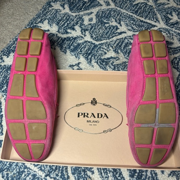 Prada Suede Loafers - Picture 7 of 8